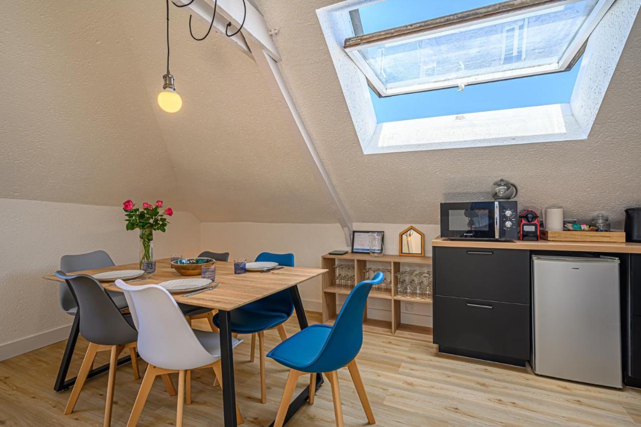 Le Beg Er Lann - Appartement Contemporain Centre Ville サルゾー エクステリア 写真
