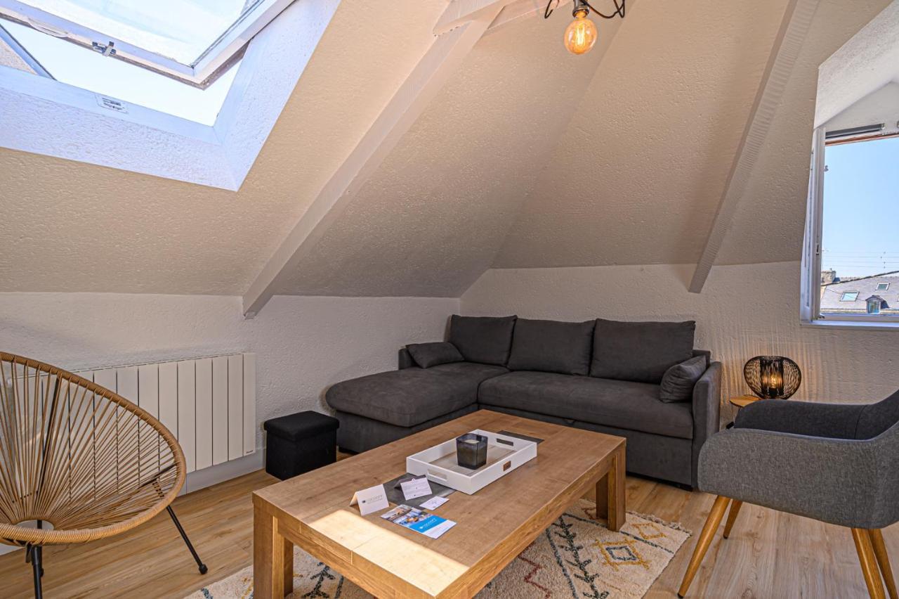 Le Beg Er Lann - Appartement Contemporain Centre Ville サルゾー エクステリア 写真