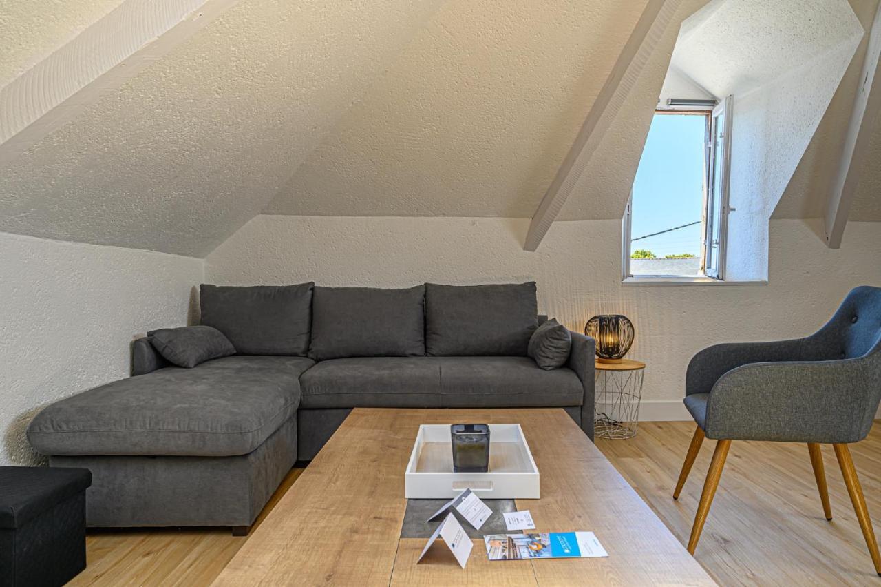 Le Beg Er Lann - Appartement Contemporain Centre Ville サルゾー エクステリア 写真